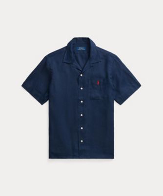 クラシック フィット リネン キャンプ シャツ ＭＮＰＯＷＯＶ１Ｎ８２０７５３ | POLO RALPH LAUREN (Men)/ポロ ラルフ  ローレン | 三越伊勢丹オンラインストア・通販【公式】