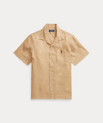 ＜POLO RALPH LAUREN (Men)＞クラシック　フィット　リネン　キャンプ　シャツ　ＭＮＰＯＷＯＶ１Ｎ８２０７６１