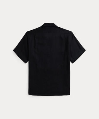 RALPH LAUREN リネン キャンプシャツ 未使用品 クラシック フィット リネン キャンプ シャツ