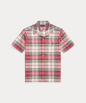 ＜POLO RALPH LAUREN (Men)＞クラシック　フィット　マドラス　キャンプ　シャツ　ＭＮＰＯＷＯＶ１Ｎ８２０８１７