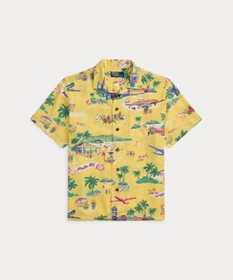 POLO RALPH LAUREN (Men)/ポロ ラルフ ローレン クラシック フィット Polo ベア キャンプ シャツ MNPOWOV1N820893