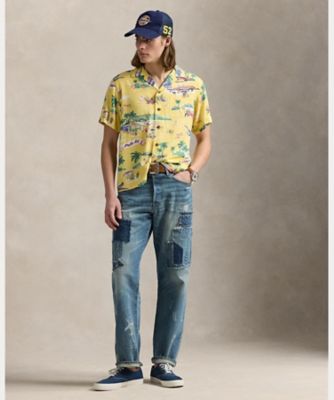 クラシック　フィット　Ｐｏｌｏ　ベア　キャンプ　シャツ　ＭＮＰＯＷＯＶ１Ｎ８２０８９３