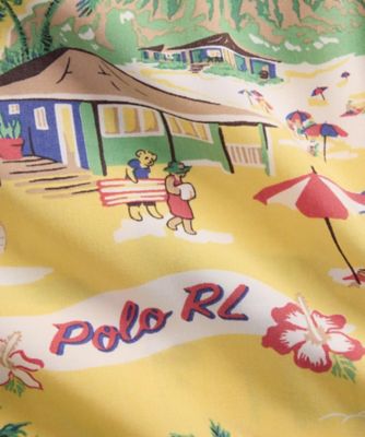 クラシック　フィット　Ｐｏｌｏ　ベア　キャンプ　シャツ　ＭＮＰＯＷＯＶ１Ｎ８２０８９３