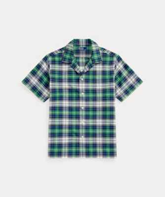 ＜POLO RALPH LAUREN (Men)＞クラシック　フィット　マドラス　キャンプ　シャツ　ＭＮＰＯＷＯＶ１Ｎ８２０９５０