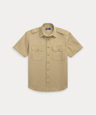 ＜POLO RALPH LAUREN (Men)＞クラシック　フィット　ツイル　ワークシャツ　ＭＮＰＯＷＯＶ１Ｎ８２０９６０