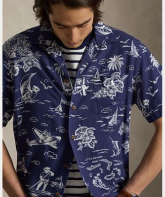 クラシック フィット Polo ベア キャンプ シャツ