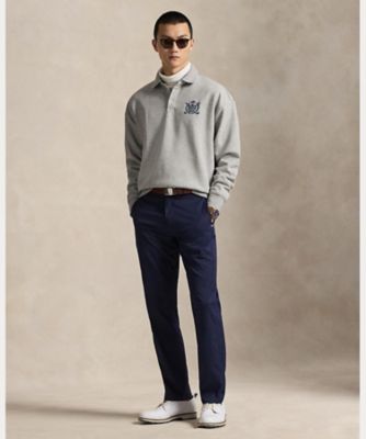 リラックス フィット クレスト ダブルニット スウェットシャツ | POLO