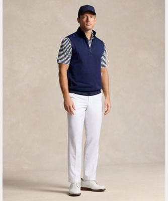 ＰＯＬＯ　ＧＯＬＦ　ストレッチ　ジャージー　クォータージップ　ベスト　メンズ　ＭＮＸＧＫＮＩ１ＣＭ２００６４