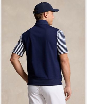 ＰＯＬＯ　ＧＯＬＦ　ストレッチ　ジャージー　クォータージップ　ベスト　メンズ　ＭＮＸＧＫＮＩ１ＣＭ２００６４