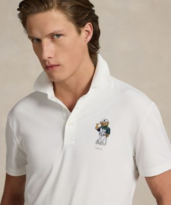 ポロゴルフ　ポロベア　ポロシャツ　L POLO GOLF テーラード フィット Polo ベア