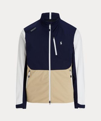 POLO GOLF｜RLX/ポロ ゴルフ｜アールエルエックス カラーブロック パッカブル ジャケット