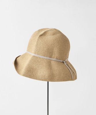 WR paper braid light hat wide MPB1ー