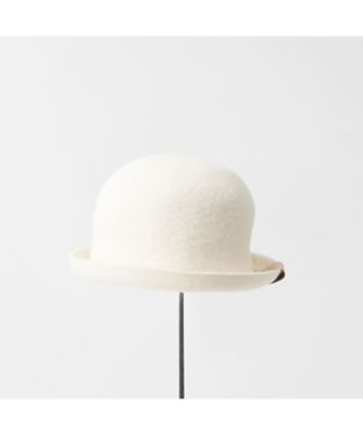 mature ha. カシミヤ×ラムウールベルハット　マチュアーハ グレー bell hat － cashmere x lamb wool