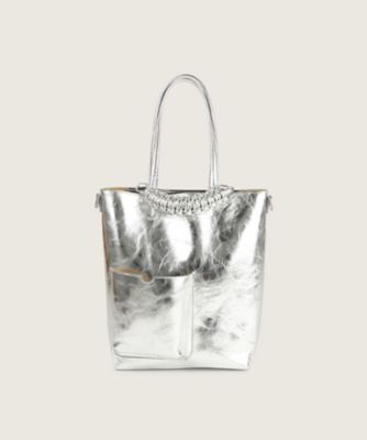 PAZAR BOOK TOTE NANO SILVER