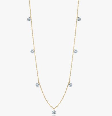 予約商品】レーザーホールステーションネックレス 