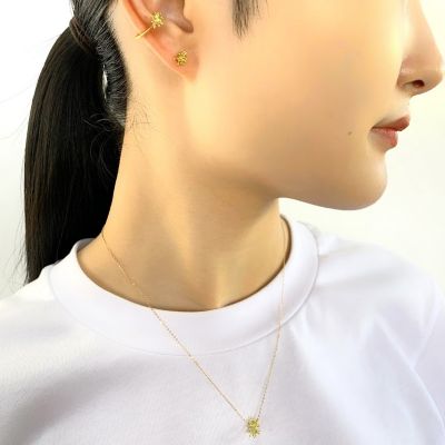 スターダスト　ネックレス／１８Ｋ　イエローゴールド