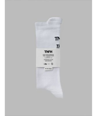 【送料無料】TNFH THE NORTH FACE×HYKE/ノースフェイス×ハイク ユニセックス Trail Durable Crew HYKE NN82515HK ホワイト(W) 靴下【三越伊勢丹/公式】