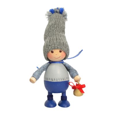 ＜Nordika nisse＞【クリスマスおまとめ】ベルを持った青いふとっちょ男の子