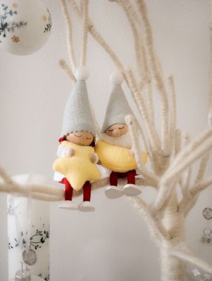 クリスマスおまとめ】お座りねんね女の子（星） サイレントナイト