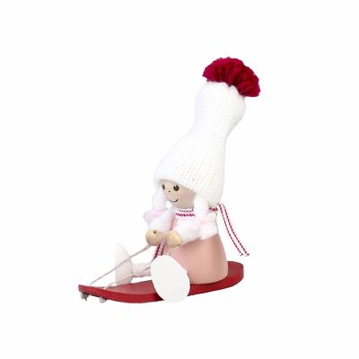 クリスマスおまとめ】ソリ遊びをする女の子 | Nordika nisse