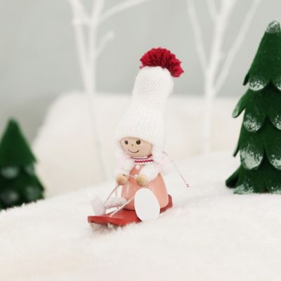 クリスマスおまとめ】ソリ遊びをする女の子 | Nordika nisse