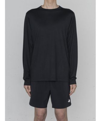 【送料無料】TNFH THE NORTH FACE×HYKE/ノースフェイス×ハイク メンズ L/S Merino Trail Crew NT256HK ブラック(K) トップス【三越伊勢丹/公式】