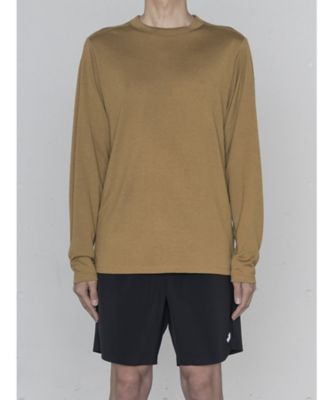 【送料無料】TNFH THE NORTH FACE×HYKE/ノースフェイス×ハイク メンズ L/S Merino Trail Crew NT256HK ユーティリティーブラウン(UB) トップス【三越伊勢丹/公式】