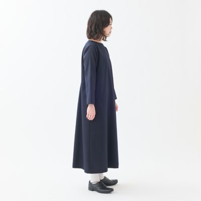 【希少・美品】Homespun USA ワンピース　伊勢丹タグ付き ヴィンテージ セール】 インドコットン×オルテガ刺繍ワンピース （ロング