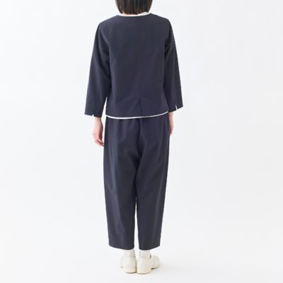 ノーカラーサマージャケット
