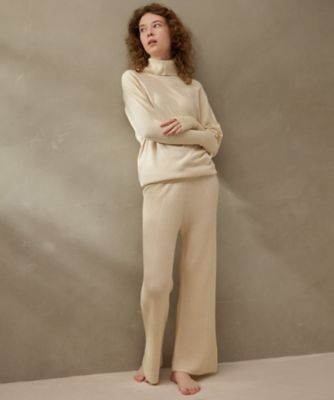 Na.e ナエ Knit 少なから Pants ニットパンツ チャコール