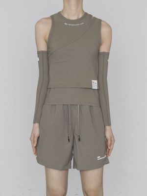 【SALE】TNFH THE NORTH FACE×HYKE/ノースフェイス×ハイク レディース Trail Tank NTW253HK ファルコングレー(FR) トップス【三越伊勢丹/公式】