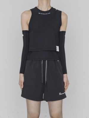 【SALE】TNFH THE NORTH FACE×HYKE/ノースフェイス×ハイク レディース Trail Tank NTW253HK ブラック(K) トップス【三越伊勢丹/公式】