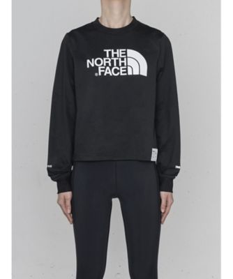 【送料無料】TNFH THE NORTH FACE×HYKE/ノースフェイス×ハイク レディース L/S Trail Crew NTW254HK ブラック(K) トップス【三越伊勢丹/公式】