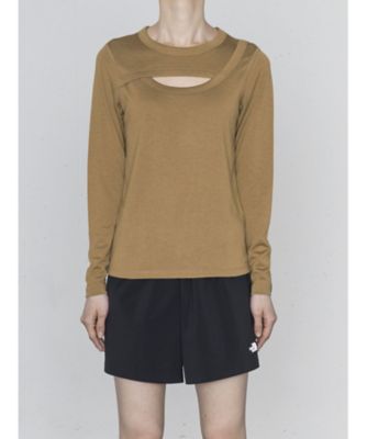 【送料無料】TNFH THE NORTH FACE×HYKE/ノースフェイス×ハイク レディース L/S Merino Trail Crew NTW256HK ユーティリティーブラウン(UB) トップス【三越伊勢丹/公式】