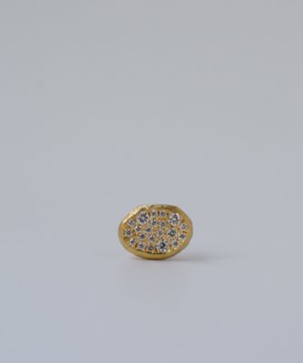 ナゲット　ダイヤモンドピアス　※シングル