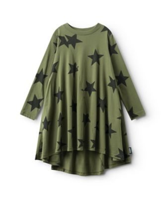 nununu (Baby&Kids)/ヌヌヌ 長袖ワンピース　ＳＴＡＲ　３６０　ＤＲＥＳＳ　ＮＵ３６１１Ａ