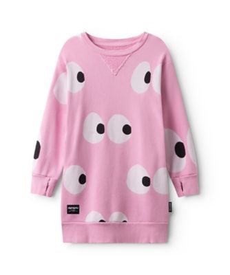 nununu (Baby & Kids)/ヌヌヌ スウェットワンピース SIDE EYES A DRESS NU4357A SUPER PINK ワンピース・ドレス【三越伊勢丹/公式】