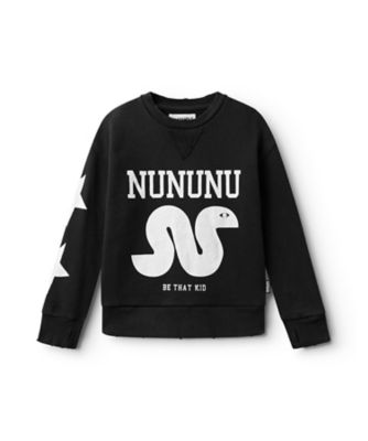 nununu (Baby & Kids)/ヌヌヌ スウェットシャツ LUCKY SNAKE SWEATSHIRT NU4550 WASHED BLACK トップス【三越伊勢丹/公式】