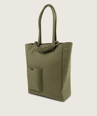 PAZAR BOOK TOTE PLANT DYE NYLON