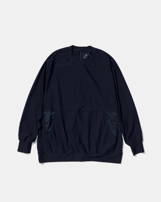 ＜DAIWA (Men)＞スウェット　Ｌ／Ｓ　ＳＷＥＡＴ　ＳＴＲＥＴＣＨ　ＣＲＥＷ　２４Ｓ１４－ＤＥ－１１３－７０２３ＷＥＸ