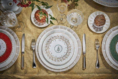 ノエル ブラン デザートプレート 21cm | BERNARDAUD/ベルナルド