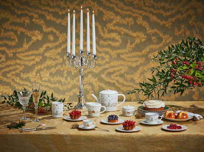 ノエル デザートプレート 21cm 4枚セット | BERNARDAUD