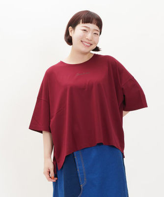 ＜AS KNOW AS olaca (Women/大きいサイズ)＞風を感じてＴシャツ