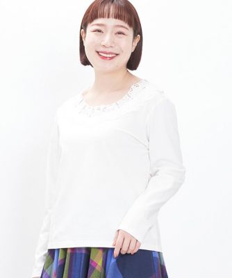 AS KNOW AS olaca (Women/大きいサイズ)/アズ ノゥ アズ オオラカ キャッとなる猫レースPO