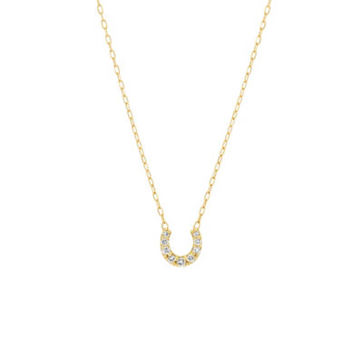 Ponte Vecchio/ポンテヴェキオ Ｋ１８ＹＧダイヤモンドネックレス　ＯＢ２４０２Ｎ００１ＷＤＹＧ