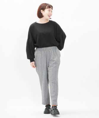 ＜AS KNOW AS olaca (Women/大きいサイズ)＞リラクシーチェックＰＴ