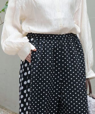 アズノウアズオオラカ　ドット柄パンツ おドットこドットPT OD1570 | AS KNOW AS olaca (Women