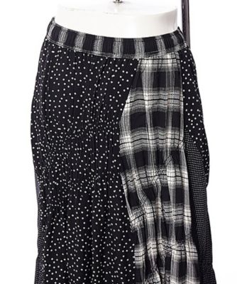 美品✨スカート ドットッチェッMIXSK OE1433 | AS KNOW AS olaca