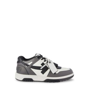 Off-White (Men)/オフホワイト スニーカー　ＯＵＴ　ＯＦ　ＯＦＦＩＣＥ　ＣＡＬＦ　ＬＥＡＴＨＥＲ　ＤＡＲＫ　ＧＲＥＹ　ー　Ｂ　ＯＭＩＡ１８９Ｃ９９ＬＥＡ０１３０７１０