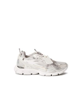 Off-White (Men)/オフホワイト スニーカー　ＯＷ　ＢＥ　ＲＩＧＨＴ　ＢＡＣＫ　ＭＥＳＨ　ＧＲＥＹ　ー　ＳＩＬＶＥＲ　ＯＭＩＡ２９５Ｃ９９ＦＡＢ００１０９７２